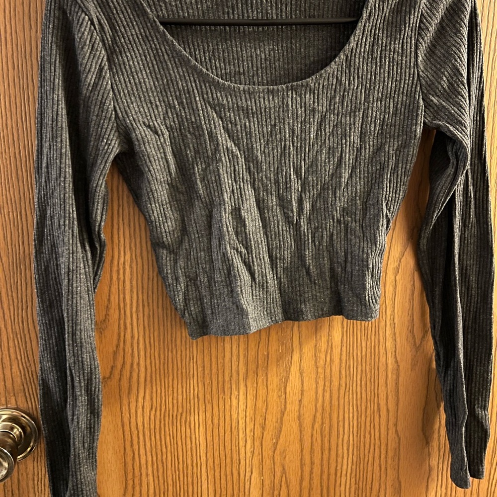 Small Forever 21 Grey CropTop